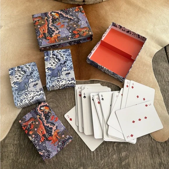 Brand NIB Liberty London Maxine Playing Card Set - Picture 3 of 12